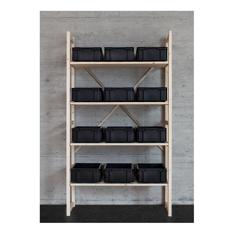 lagerregal-kisten Lagerregale.ch - Wandregal